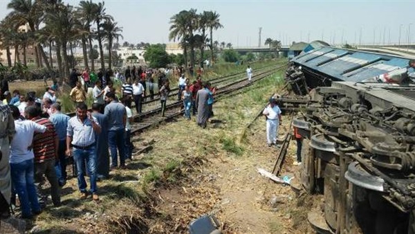 ننشر أسماء ضحايا حادث قطار العياط 