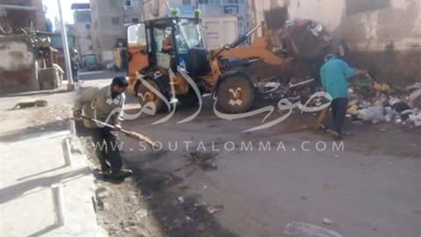 «ياقوت» يشن حملة نظافة مكبرة بشوارع دمياط