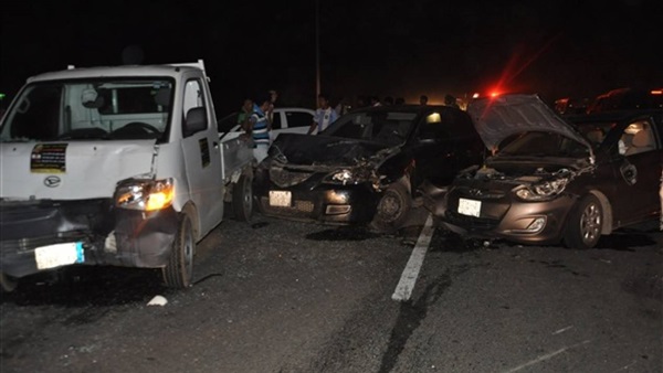 12 مصابا في 4 حوادث مرورية بـ«السويس»