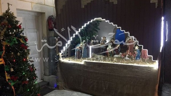 شاهد.. مكان ولادة المسيح من داخل كنيسة الأنبا بيشوي 