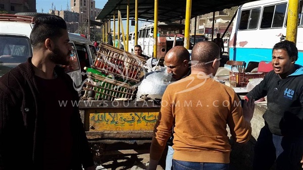 حملة مكبرة لرفع إِشغالات «حي الوراق» (صور)