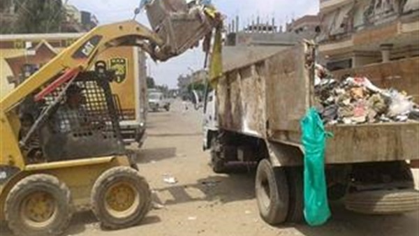 رفع 80 طن قمامة ومخلفات صلبة بأبو قرقاص في المنيا 