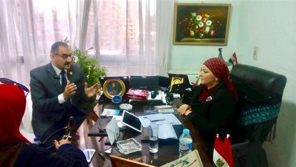 سفيرة النوايا الحسنة تبحث مع «الغول» رؤية الدولة نحو المستقبل‎