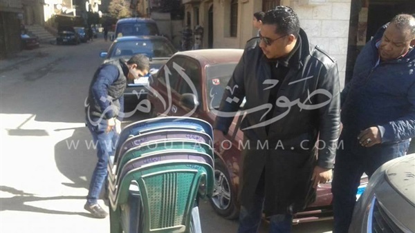 حملة مكبرة لتطهير المنطقة السياحية من الإشغالات بحي الهرم (صور)