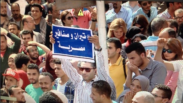 بدء التحقيق مع المقبوض عليهم في تظاهرة «تيران وصنافير»