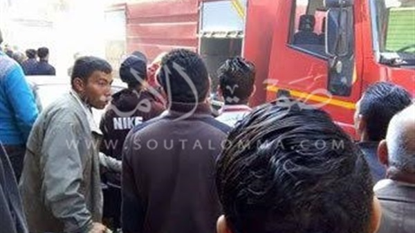 الحماية المدنية تسيطر على حريق شقة سكنية في بورسعيد (صور)