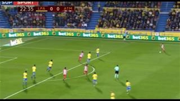 «أتليتكو مدريد» يتقدم بهدف على «لاس بالماس» بكأس إسبانيا (فيديو)