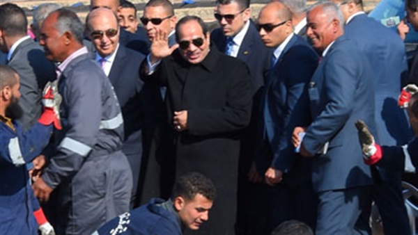 عاجل.. وصول السيسي إلى سفاجا