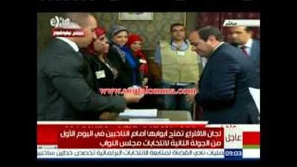 بالفيديو.. قاضية تطلب بطاقة «السيسي»