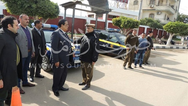 انتشار أمني مكثف أمام كنائس كفر الشيخ 