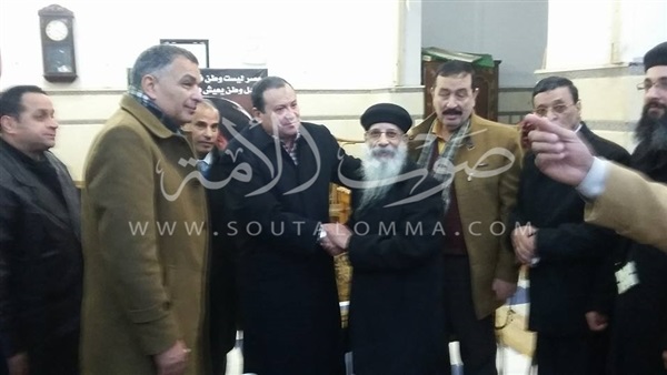 رئيس مدينة سيدي سالم في كفر الشيخ يهنئ الأقباط بعيد الميلاد