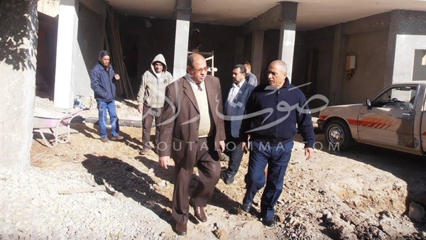 رئيس مدينة الحامول بكفر الشيخ يتفقد أعمال صيانة مبنى الإسعاف (صور)‎