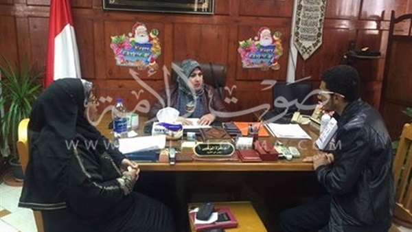 رئيس حي شرق بورسعيد تستقبل شباب البرلمان بالمحافظة