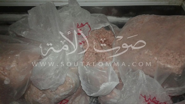 ضبط طني لحوم وكباب وكبدة منتهية الصلاحية بالغردقة