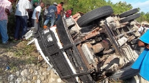 مصرع 20 شخصًا على الأقل في حادث تصادم شمال غرب هايتي