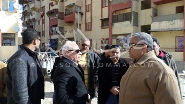 محافظ بورسعيد يكلف بحل مشكلة الصرف بمنطقة الحراسات