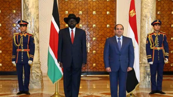مؤتمر صحفي للسيسي ورئيس جنوب السودان (بث مباشر)