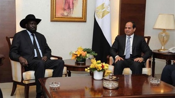  رئيس جنوب السودان يوجه الشكر إلى السيسي 