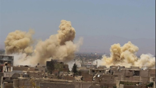 المرصد السوري: قوات الجيش النظامي تواصل قصفها لوادي بردي