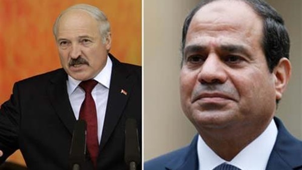 السيسي: سعيد بزيارة الرئيس البيلاروسي