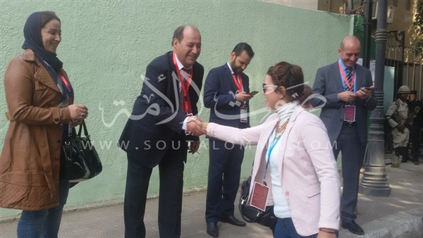 بالصور.. وفد «البرلمانية المتوسطية» يتفقد لجان الجزيرة 