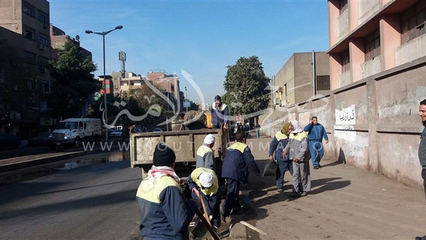 نائب محافظ الجيزة يتفقد رفع كفاءة الميادين الرئيسية في إمبابة (صور)