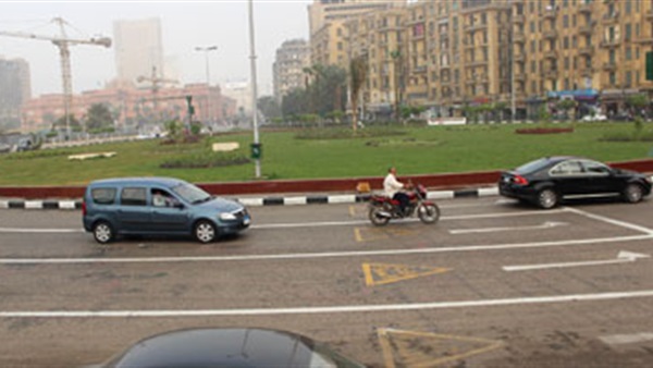 سيولة مرورية علي جميع الطرق والمحاور داخل العاصمة