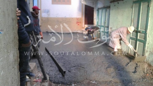 «حطب» يتابع أعمال تطوير طرق دمياط