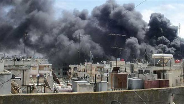 مصرع 7 أشخاص جراء سقوط قذائف صاروخية في دير الزور