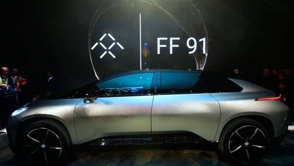 فاراداي FF91 تخطف أنظار معرض لاس فيغاس