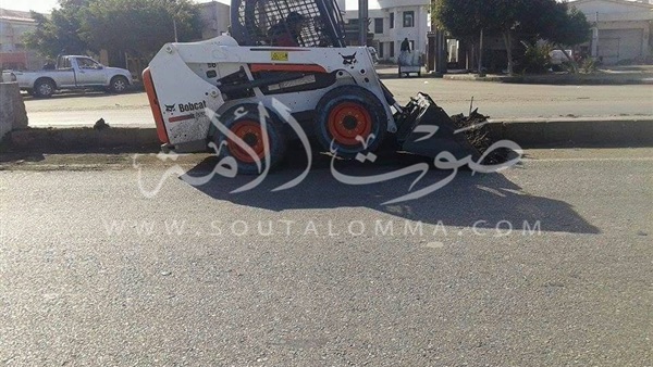 رفع 20 طن مخلفات في حملة مكبرة بشوارع دمياط‎ 