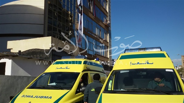 «إسعاف كفر الشيخ» يدفع بسيارات لتأمين مؤتمر «فيروس سي»