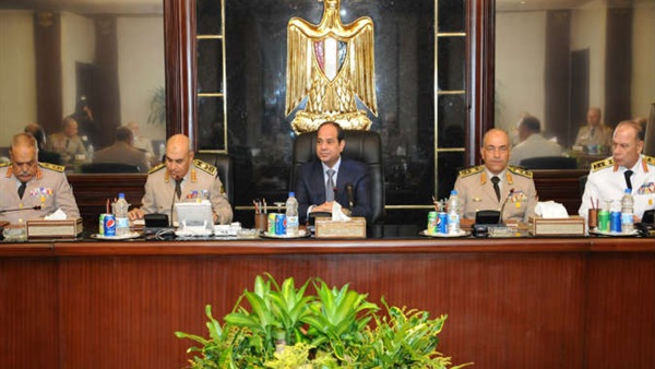  مجلس الدفاع الوطني يعقد اجتماعا برئاسة السيسي
