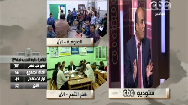 «لجنة 129» بالمطرية: «في حب مصر» تحصد 301 صوتًا