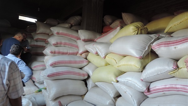 ضبط 45 طن أرز بحوزة 3 اشخاص بالبحيرة‎