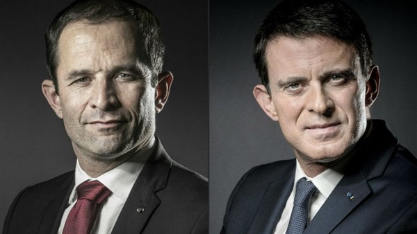 انتخابات اليسار في فرنسا.. إرث هولاند يرجح كفة هامون على فالس