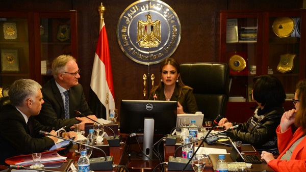 وزيرة التعاون تبحث مع وفد الاتحاد الأوروبي دعم المشروعات الصغيرة 