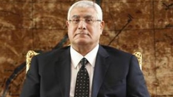 وصول عدلي منصور وتواضروس وطنطاوي لمقر الاحتفال بعيد الشرطة