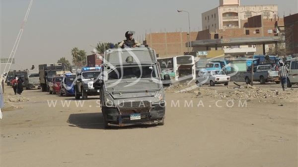 حملات أمنية تجوب شوارع السويس لتأمين ذكرى يناير