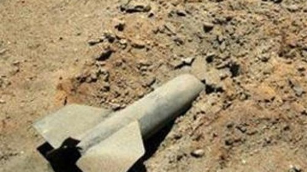 سقوط قذيفة مجهولة المصدر بالعريش دون إصابات أو خسائر بشرية