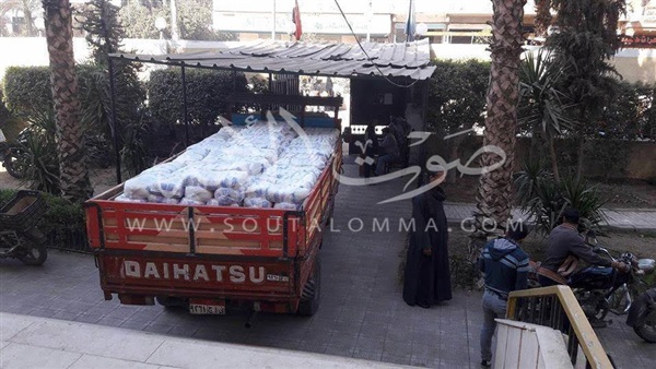 توزيع 20 طن سكر بمركز ساحل سليم وحي شرق أسيوط