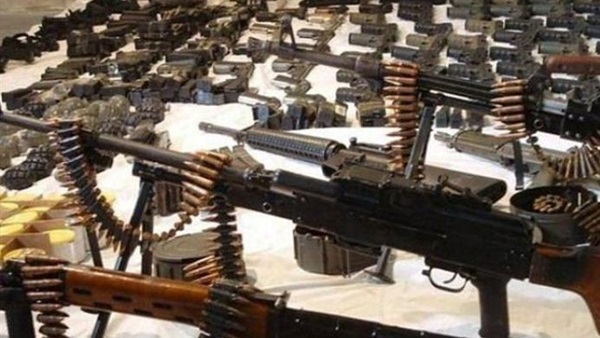 ضبط أسلحة متنوعة و3 كيلو بانجو في قنا