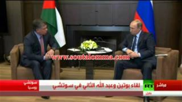 بالفيديو.. مؤتمر الرئيس الروسي والعاهل الأردني