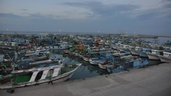 اليوم.. 220 مركب صيد تغادر ميناء البرلس 