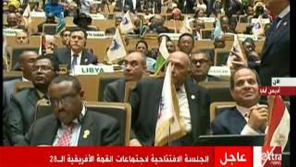 القمة الإفريقية تكرم عالم مصري.. والسيسي يهديه باقة ورد (فيديو)