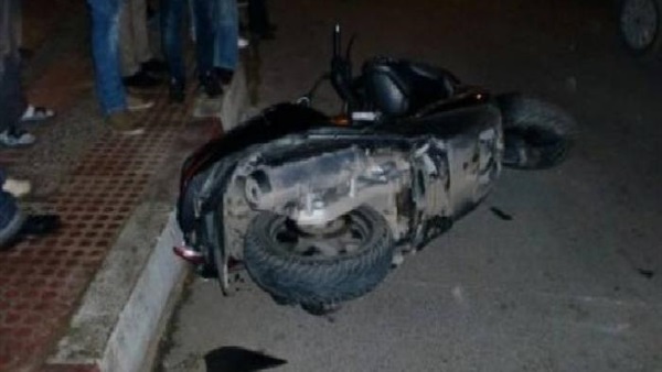 إصابة شخصين في انقلاب موتوسيكل بطور سيناء