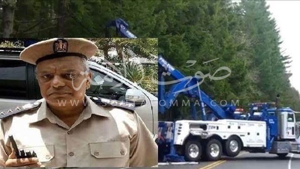 «مرور القليوبية» يصمم أكبر «ونش» لرفع السيارات 