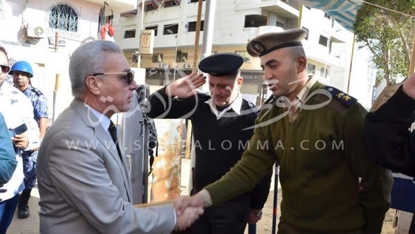 محافظ بورسعيد يشكر القائمين على العملية الانتخابية