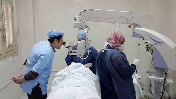 لأول مرة.. ميكروسكوب جراحي لمرضى الرمد في شمال سيناء