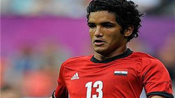 فحص بالاشعه لصالح جمعة نجم المنتخب الاولمبي بعد اصابته في مران الفريق